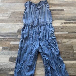 Brand new never worn chambray jumpsuit